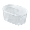 thumbnail image 1 of Caja de baño de arena para hámster Casa de bañera para hámster Tapa extraíble Arena para inodoro Contenedor de baño de arena Caja de baño para Claro, 1 of 8