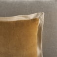 thumbnail image 4 of Safavieh Jordy 12" x 20" Modern Cotton Decorative Pillows, Camel/Natural, 4 of 4