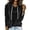 01# Black, variant on Ihhxva Women's Velvet Hoodie Loose Fit Drawstring Top Casual Long Sleeve Soft Cozy Sweatshirt for Fall Winter Lounge Streetwear S-2XL