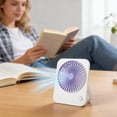 thumbnail image 6 of HOZVOMI Desktop Mini Fan, Battery Powered Small Electric Fan, Portable Table Fan for Home Office Travel, Quiet Personal Cooling Fan, 6 of 6