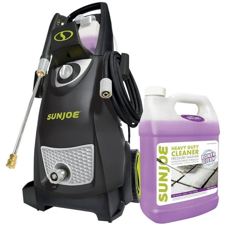 Sun Joe Electric Pressure Washer, and All Purpose Pressure Washer Cleaner, 1 Gal