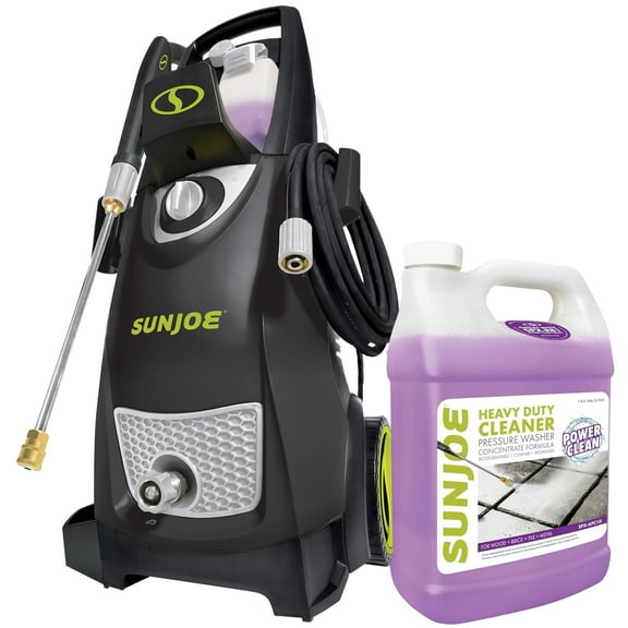 Sun Joe Electric Pressure Washer, and All Purpose Pressure Washer Cleaner, 1 Gal