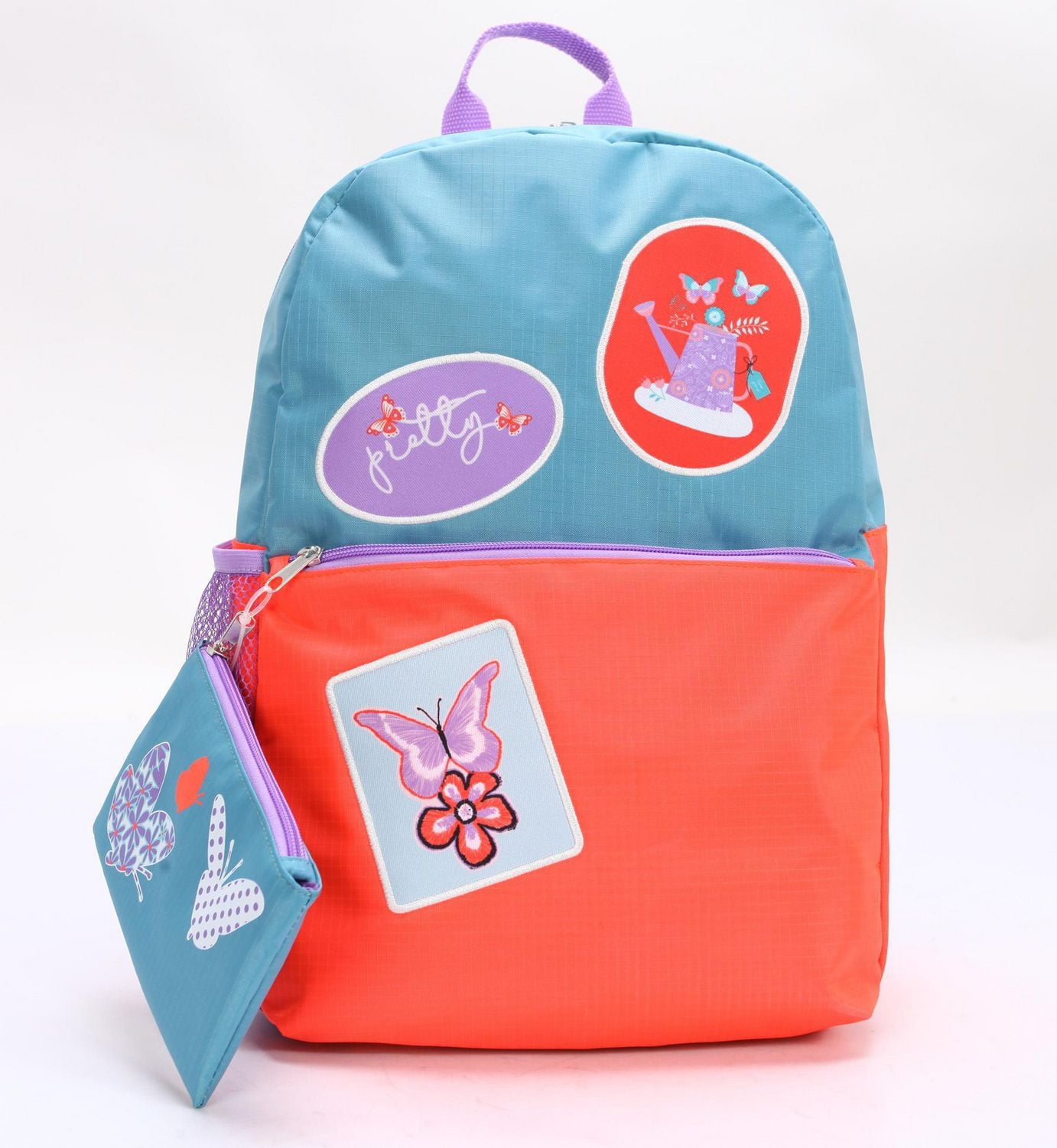 2pc set patch backpack