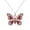 Red, variant on Personality Vintage Multicolor Butterfly Necklace For Women Jewelry GiftsWomen's Necklaces Accessories for Women