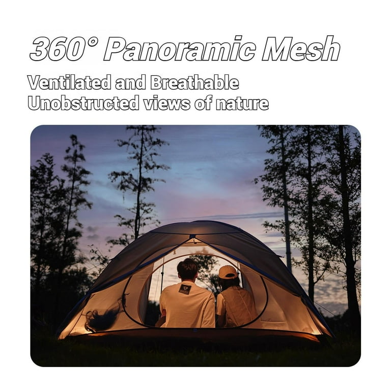 Naturehike, Ultralight Hiking Tent, Portable Camping Tent with Two
