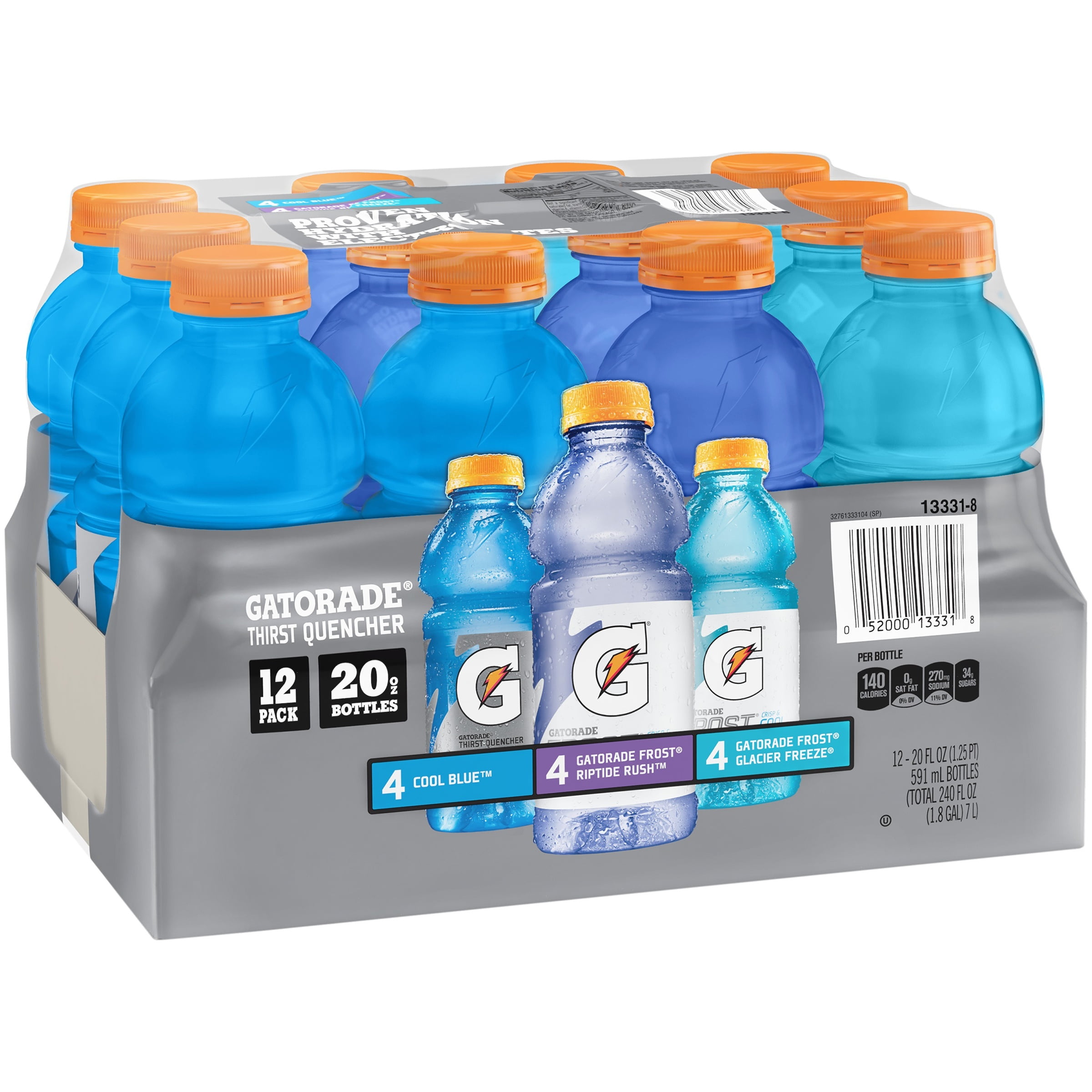 Gatorade G Thirst Quencher Variety Pack, 20 Fl. Oz. 12 Count Walmart