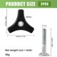 thumbnail image 2 of 2 Pcs Lawn Mower Handle Bolts, Nuts and Bolts Universal Lawn Mower Accessories, 2 of 4