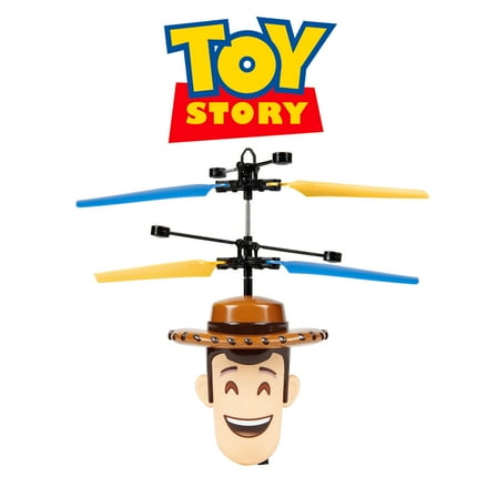 Disney Toy Story Woody Flying Motion Sensing Helicopter