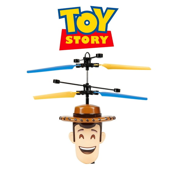 Disney Toy Story Woody Flying Motion Sensing Helicopter