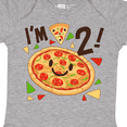 thumbnail image 4 of Inktastic Im Two Pizza Birthday Party Boys or Girls Baby Bodysuit, 4 of 5