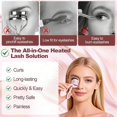 thumbnail image 6 of Heated Eyelash Curler for Women - Electric Lash Curler with 10s Fast Heating, Safe Anti-Burn Design, Intelligent Temp Control, Long-Lasting Curls, Portable Makeup Tool, 6 of 8