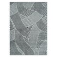 thumbnail image 2 of World Rug Gallery Bohemian Stripe Waves Area Rug - Cream 5'x7', 2 of 8