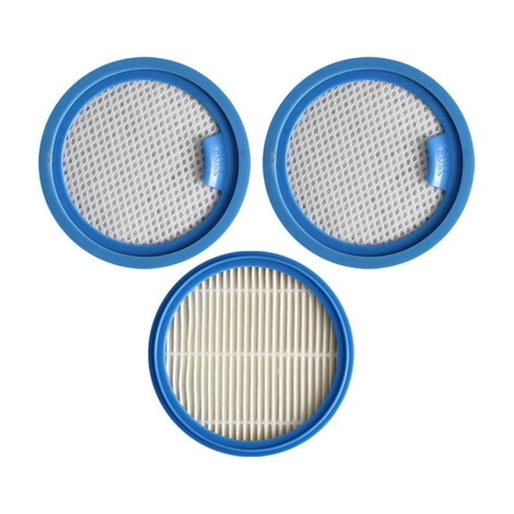 Pack of 3 Vacuum Filters Vacuum Component Replacement Filters Home Cleaning Supplies Suitable for Home and Commercial