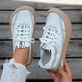 thumbnail image 6 of Breathable Lace Up Platform Casual Walking Shoes Comfortable Lightweight Sneakers for Everyday Wear Women's, 6 of 9