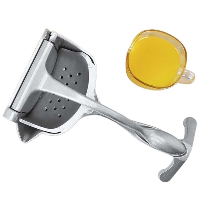 Exprimidor manual resistente, exprimidor de cítricos de aleación de aluminio for naranja y limón, prensa manual fácil de limpiar