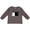 Charcoal Grey, variant on Inktastic Valentines Day Cat Couple Girls Long Sleeve Toddler T-Shirt
