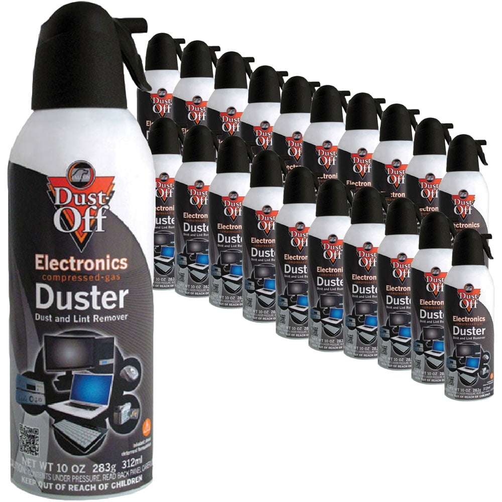 20 CANS (20 Pack) of Falcon DustOff Compressed Gas Duster, 10 oz