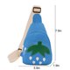 thumbnail image 3 of Bolso de pecho de fresa, Azul, 3 of 9