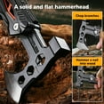 thumbnail image 5 of Multifunctional Axe Hammer Portable Tool With Hex Wrench, Pliers, Screwdriver And Bottle Opener - Tactical Axe For Camping, Outdoors, Emergencies BirthdayGifts for Men, 5 of 8