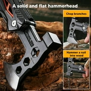 Multifunctional Axe Hammer Portable Tool With Hex Wrench, Pliers, Screwdriver And Bottle Opener - Tactical Axe For Camping, Outdoors, Emergencies BirthdayGifts for Men