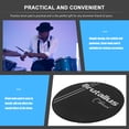 thumbnail image 5 of OUNONA Drum Practice Pad Black Cloth Rubber Reusable Stylish Gift for Drum, 5 of 6