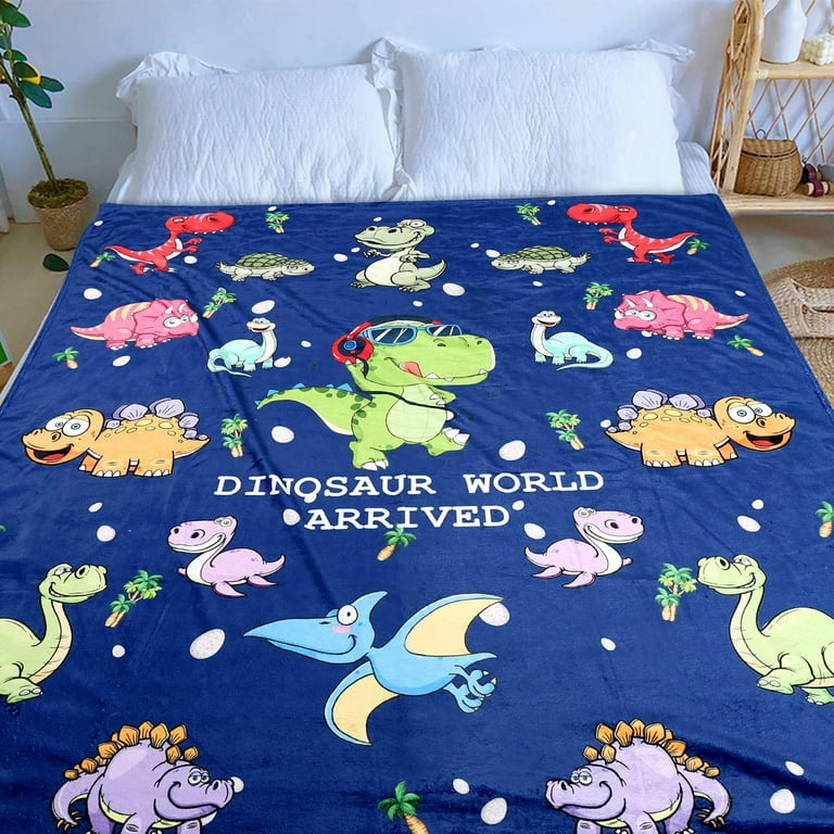 Dinosaur Blanket for Kids Dinosaur Throw Blanket for Boys and