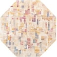 thumbnail image 2 of Rugs.com Deepa Collection Rug – 8 Ft Octagon Ivory Medium Rug Perfect For Living Rooms, Kitchens, Entryways, 2 of 9