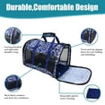 thumbnail image 2 of GOOPAWS Soft-Sided Kennel Pet Carrier for Small Dogs, Cats, Puppy, Airline Approved Cat Carriers Dog Carrier Collapsible, Travel Handbag & Car Seat, 2 of 7