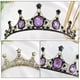 thumbnail image 4 of FELTECHELECTR Corona de diamantes de imitación para novia, corona de novia para boda, corona de niña, 4 of 4