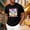Black, variant on Couples Easter Graphic T-Shirt Short Sleeve Festive Print Holiday Tee for Men and Women Casual Summer Party Apparel Soft Comfort Fit Spring Top Lightweight Material Size S-XXL