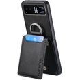 thumbnail image 3 of Compatible for Motorola Razr+ 2023 Case Wallet with Card Holder,Luxury PU Leather Protective Phone Case Kickstand Full Coverage Pocket Ring Case for Motorola Razr Plus 2023,Moto Razr 40 Ultra Green, 3 of 14