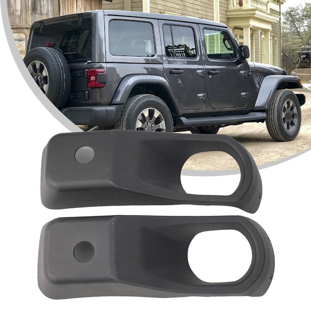Bumper Replacement Fog Lights Cover Set for JEEP for Wrangler JL Model