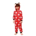 thumbnail image 2 of Uccdo Family Matching Christmas Pajamas Set Santa Claus Print Jumpsuits Pjs Sleepwear For Mom/Dad/Kids/Babies, 2 of 8