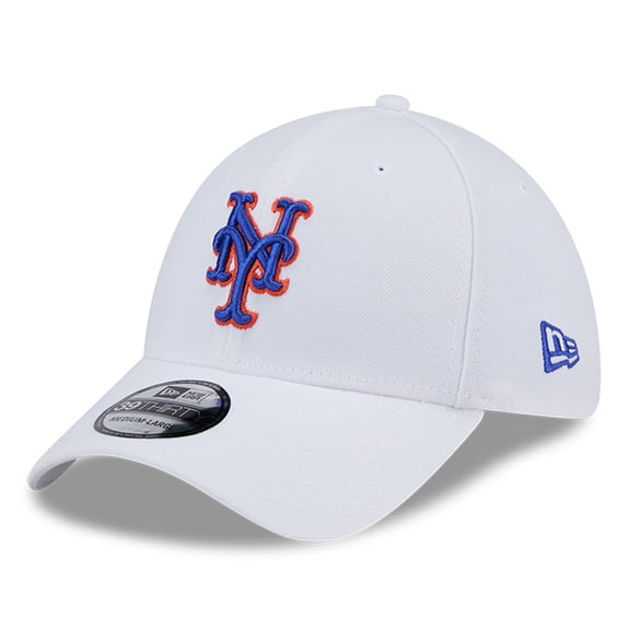 Men's New Era White New York Mets 39THIRTY Flex Hat