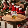 thumbnail image 4 of Christmas Penguin Candy Jar Buddy, Penguin Cookie Jar with Removable Hat & Scarf, Cute Candy Jars for Christmas Storage, Xmas Gift Winter Home Decor (Red), 4 of 4