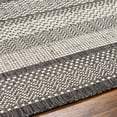 thumbnail image 5 of Hauteloom Hessa Living Room, Bedroom Patio Outdoor Area Rug - Contemporary - Black White, Bone, Dark Gray - 5'3" x 7', 5 of 5