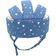 thumbnail image 3 of Gorro de seguridad para bebé CHAO ajustable azul estrellado 43 cm a 60 cm, 3 of 5