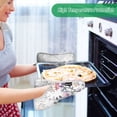 thumbnail image 2 of Yayeee Pot Holders Kitchen Heat Resistant with Pockets 7"x9.8" Cotton Oven Cooking Hot Pads, Purple Wildflowers, 2 of 7