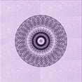 thumbnail image 1 of Ahgly Company Machine Washable Indoor Square Transitional Rich Lilac Purple Area Rugs, 8' Square, 1 of 7