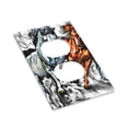 thumbnail image 3 of Kll Four Running Horses Wall Plate,Gloss Finish,Standard Size 1 - 5" X 3", Polycarbonate Thermoplastic,Electric Receptacle Plug Covers, 3 of 8