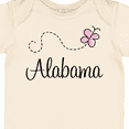 thumbnail image 4 of Inktastic Butterfly Alabama Boys or Girls Baby Bodysuit, 4 of 5