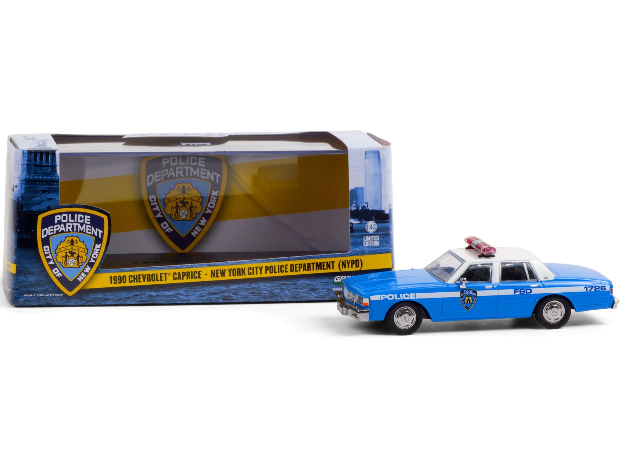 GREENLIGHT COLLECTIBLES - CHEVROLET Caprice New York City Police