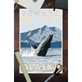 thumbnail image 3 of Humpback Whale, Seward, Alaska (12x18 Wall Art Poster, Room Decor), 3 of 3