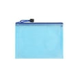 thumbnail image 2 of Qarigey Carpeta de archivos de 10 piezas Bolsa de documentos conveniente Contenedor de sujeción duradero Organizador de archivos con cremallera para Accesorios de disfraces Azul 20 cm * 28 cm Qarigey AP009156-02B, 2 of 6