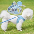 thumbnail image 4 of CBFFDC Pet Chest Strap Pet Harness Buckle Adjustment Mesh Design Breathable Reflective Walking Soft Escape Proof Puppy Chest Strap Pet Supplies 1 Set, 4 of 7