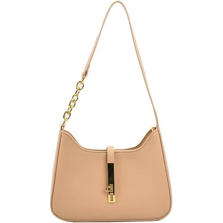 Fashion Vegan Leather Shoulder Bag for Women Handbags Purse Small Hobo Tote Bag Casual Top Handle Satchel 2024