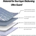 thumbnail image 3 of Car Cover Hail Protection Padded, 2025 Upgraded Hail Protector Car Cover, Durable Snowproof Waterproof Windproof Sun Uv Protection, Hail Cover for SUV/Sedan/Hatchback Sedan (Hatchback Sedan), 3 of 7