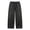 Dark Gray, variant on UACY Boys Girls Open Bottom Fleece-Lined Sweatpants with Pockets High Elastic Waist Baggy Wide Straight Leg Pants (Light Ashy, 12-14 Years)
