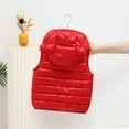 thumbnail image 4 of Staki Kids Outwear Boys and Toddlers' Lightweight Packable Puffer Vest(Red,12-18 Months), 4 of 4