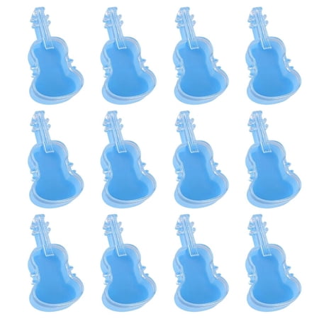 hejhncii 12Pcs Violin Shaped Plastic Candy Box Party Treat Case For Gift Packaging